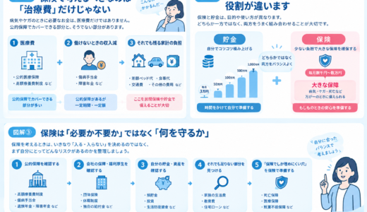 「保険はいらない」は本当？「必要」は本当？FPが本音で解説する保険の考え方